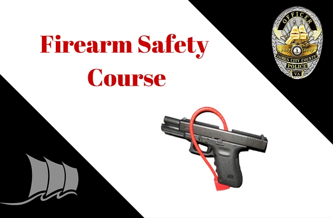 Firearm safety course logo